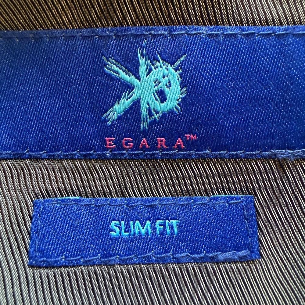 Egara Light Gray Two-Button Suit Jacket - image 7